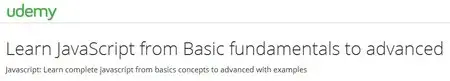 Learn JavaScript from Basic fundamentals to advanced