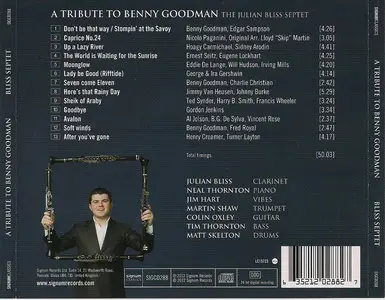 The Julian Bliss Septet - A Tribute To Benny Goodman (2012)