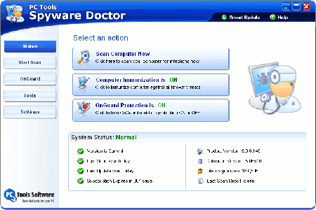 Spyware Doctor 5.0.0.161 Beta