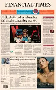 Financial Times Europe - April 21, 2022