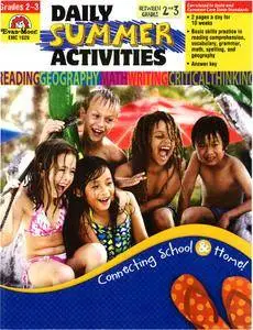 Daily Summer Activities, Moving from Second to Third Grade