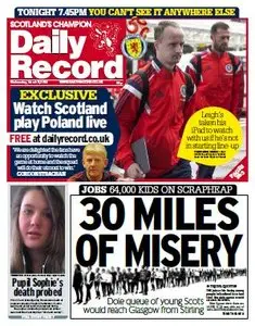 Daily Record - 5 Wednesday, March 2014