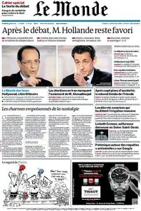 Le Monde et Suppléments du Vendredi 4 Mai 2012