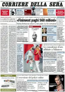 Il Corriere della Sera (10-07-11)