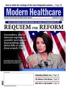 Modern Healthcare – January 25, 2010