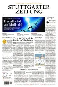 Stuttgarter Zeitung Stadtausgabe (Lokalteil Stuttgart Innenstadt) - 09. April 2019