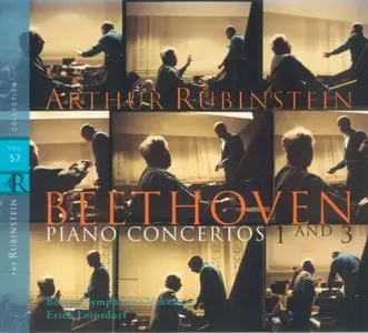 The Rubinstein Collection Volume 57 - Beethoven Concerti 1 & 3 (w/ Leinsdorf)