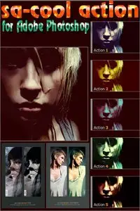 Sa-cool action for Adobe Photoshop