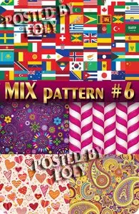 Mix Patterns #6 - Stock Vector