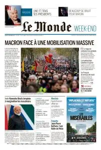 Le Monde du Samedi 7 Décembre 2019