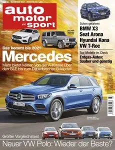 Auto Motor und Sport – 26. Oktober 2017