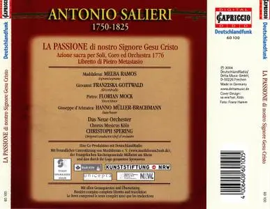 Christoph Spering, Das Neue Orchester, Chorus Musicus Koln - Salieri: La Passione di nostro signore Gesu Cristo (2004)