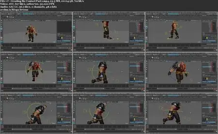 Game Character Animation in Maya and Unity