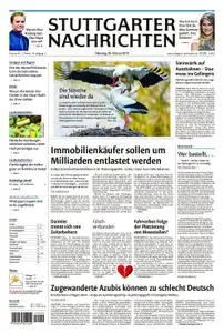 Stuttgarter Nachrichten Blick vom Fernsehturm - 26. Februar 2019