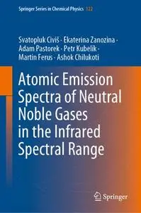 Atomic Emission Spectra of Neutral Noble Gases in the Infrared Spectral Range