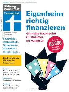 Stiftung Warentest Finanztest - April 2024
