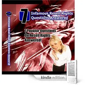 7 Infamous Resell Rights Questions Answered 