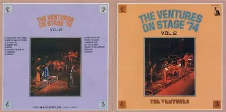 The Ventures - Live Box, Vol. 3 (1993) {4CD Set, Liberty ‎Japan TOCP-7826~29 rec 1974-1975}