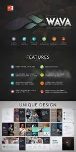 CreativeMarket - Wava Powerpoint template