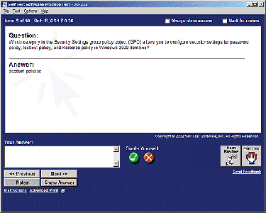 Self Test ver. 3.7 (patched) with 8 tests (from Microsoft to Sun)