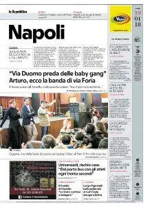 la Repubblica Napoli - 19 Gennaio 2018