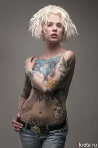 Girls with tattoos
