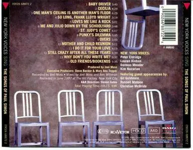 New York Voices - Sing (The Songs of Paul Simon) (1998) (Repost)