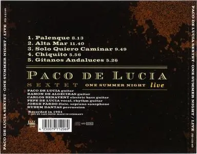 Paco De Lucia Sextet - Live...One Summer Night (1984)