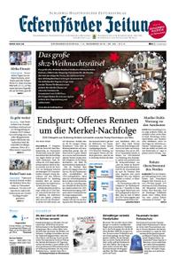 Eckernförder Zeitung - 01. Dezember 2018