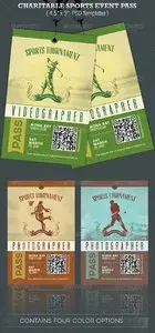 GraphicRiver Charitable Sports Event Pass Template