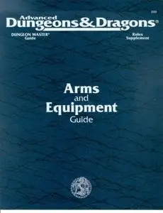 Arms & Equipment Guide (AD&D 2nd Ed Rules Supplement, DMGR3)