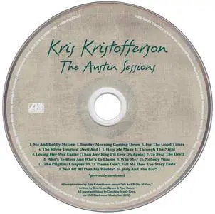 Kris Kristofferson - The Austin Sessions (2017) {Atlantic 081227943684 Expanded Edition rec 1999}