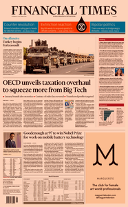 Financial Times Europe – 10 October 2019