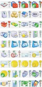 IconShock PLASTIC XP Accounting (1586 cool icons)
