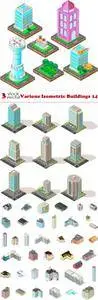 Vectors - Various Isometric Buildings 14