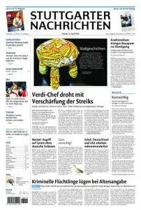 Stuttgarter Nachrichten Stadtausgabe (Lokalteil Stuttgart Innenstadt) - 13. April 2018