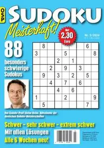 Sudoku Meisterhaft - Nr.3 2024