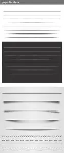 Web Page Dividers Set