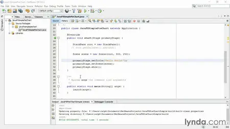 JavaFX-Diagramme mit Netbeans