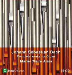 Marie-Claire Alain - Bach: Complete Works for Organ (2007) (15 CDs Box Set)