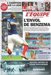 L'EQUIPE (Jeudi 24 mars 2011) 