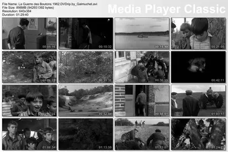 La Guerre des boutons (1962) New Rip