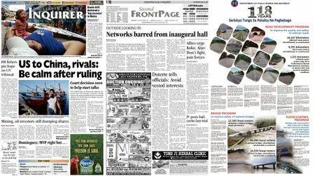 Philippine Daily Inquirer – June 23, 2016