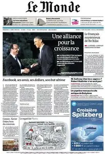 Le Monde et Suppléments du Dimanche 20 et Lundi 21 Mai 2012