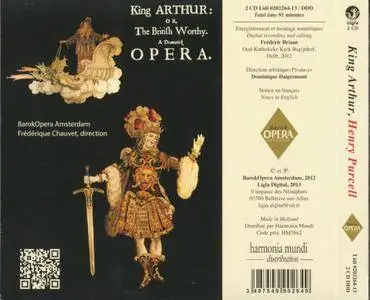 BarokOpera Amsterdam, Frederique Chauvet - Henry Purcell: King Arthur (2013)