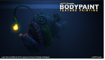 cmiVFX – BodyPaint UV Layout And Texture Painting