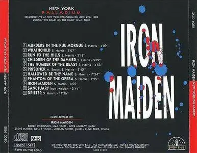 Iron Maiden - New York Palladium (1990) {Golden Stars}