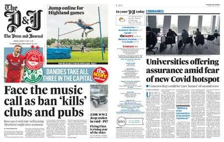The Press and Journal Aberdeenshire – August 31, 2020