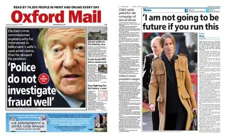 Oxford Mail – November 21, 2019