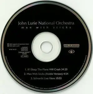 John Lurie National Orchestra - Men with Sticks (1993) {Made To Measure MTM 34 CD}